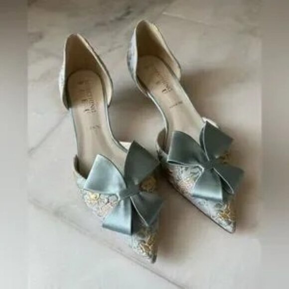 Discontinued | New | Something Bleu Size 7 Heels - Cliff d’Orsay - Picture 1 of 6